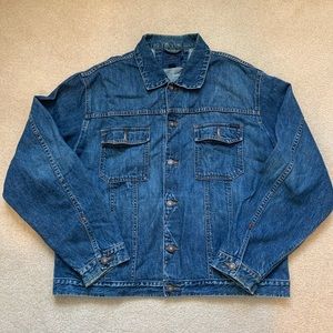 Indigo blues by tommy banana denim jacket NWOT, M
